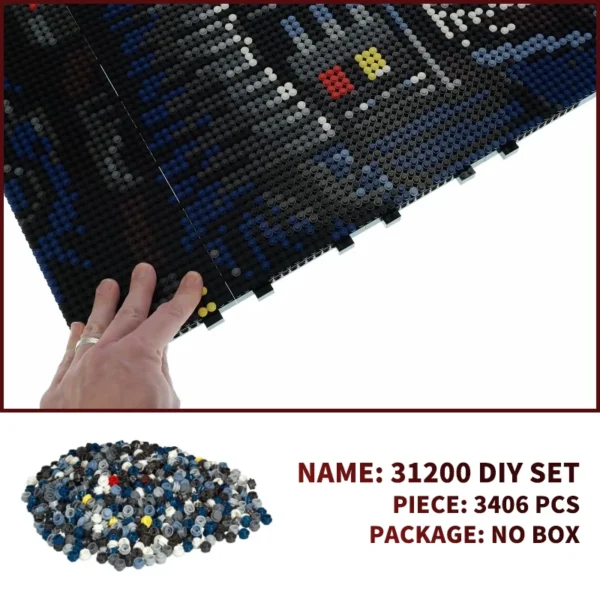 Pixel Art Painting Building Bricks 31200 Classic Movie - Image 5