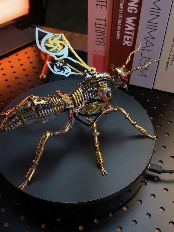Punk 3D Wasp Stainless Steel Model Adult Assembly Kit - Image 3