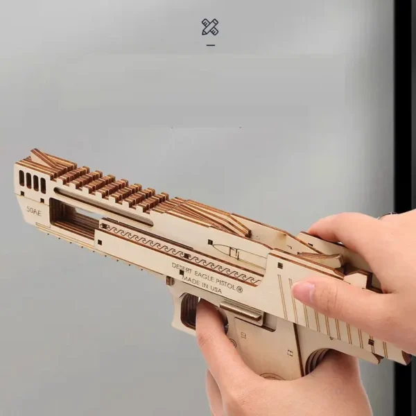 3d Wooden puzzle Weapons Set - Image 5