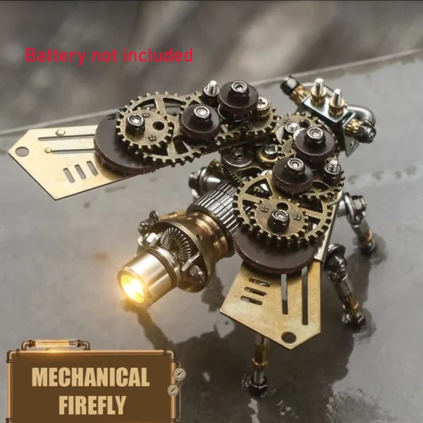 3D Metal Steampunk Insect Puzzle - Image 8