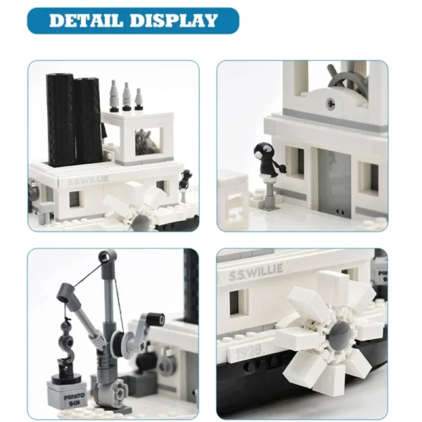 Steamboat Willie Building Blocks - Image 5