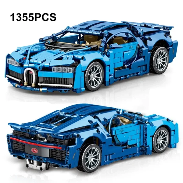 Bugattied Sports Racing Car Building Blocks Lamborghinied