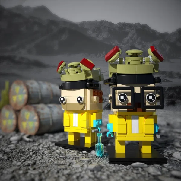 Breaking Bad White and Pink Brickheadz Model - Image 3