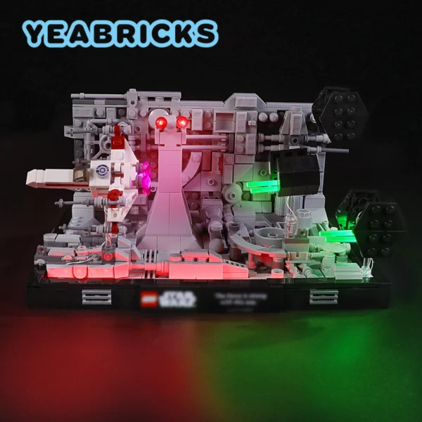 LED Light Kit for 75329 Trench Run Diorama Building Blocks Set (NOT Include the Model) - Image 3