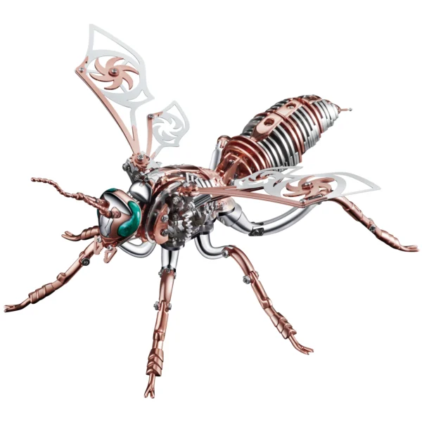 Punk 3D Wasp Stainless Steel Model Adult Assembly Kit - Image 11