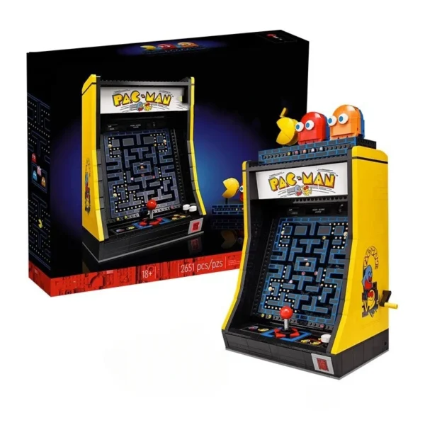 Expert Retro Arcade Model Ideas Maze Chase Video Game Building Blocks 2651pcs