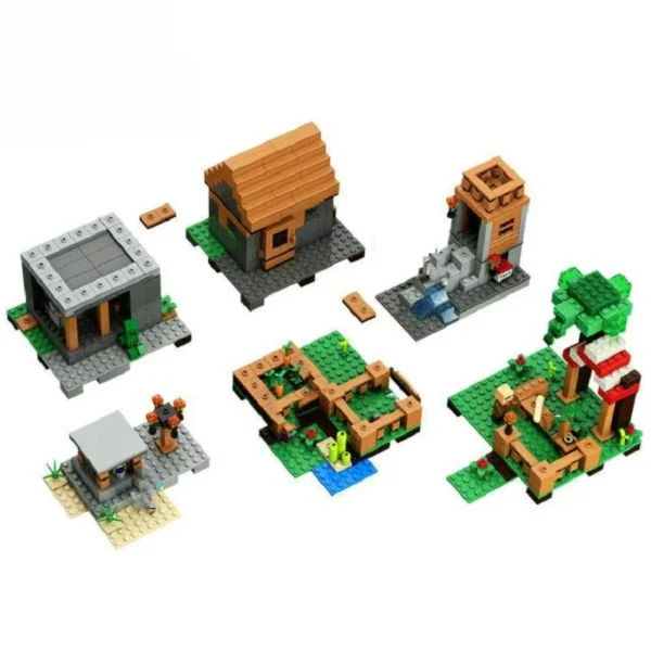 The Village Special Edition Building Blocks With Steve Set 21128 - Image 2