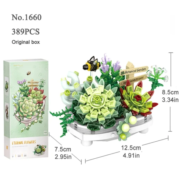 Bonsai Building Block Flower - Image 7