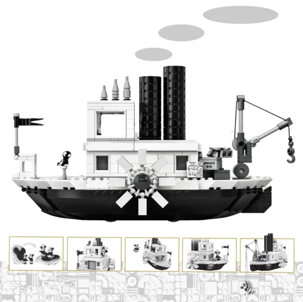 Steamboat Willie Building Blocks - Image 4