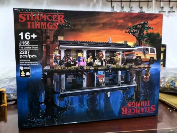 2499Pcs Stranger Things The Upside Down Building Blocks Model Brick - Image 7