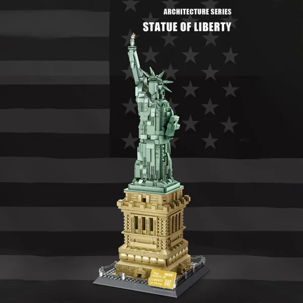 World Architecture Liberty Statue Model Building Blocks/Plastic Toys - Image 4