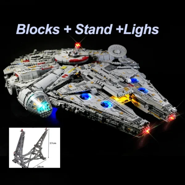 Millennium Ship Falcon Building Blocks Compatible 75192 05132
