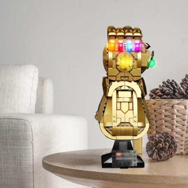 LED Lighting Set for 76191 Infinity Gauntlet Collectible Model Toy Light Kit, Not Included the Building Block - Image 2