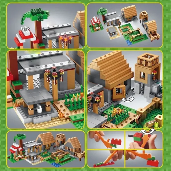 The Farm Cottage Village House Building Block 21128 - Image 2