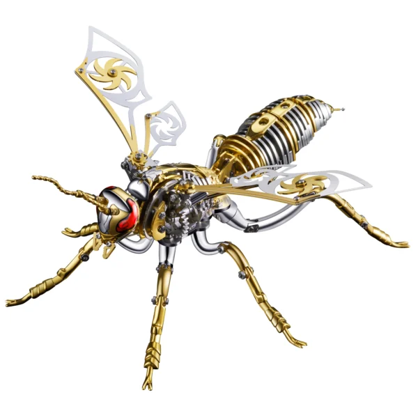 Punk 3D Wasp Stainless Steel Model Adult Assembly Kit - Image 8