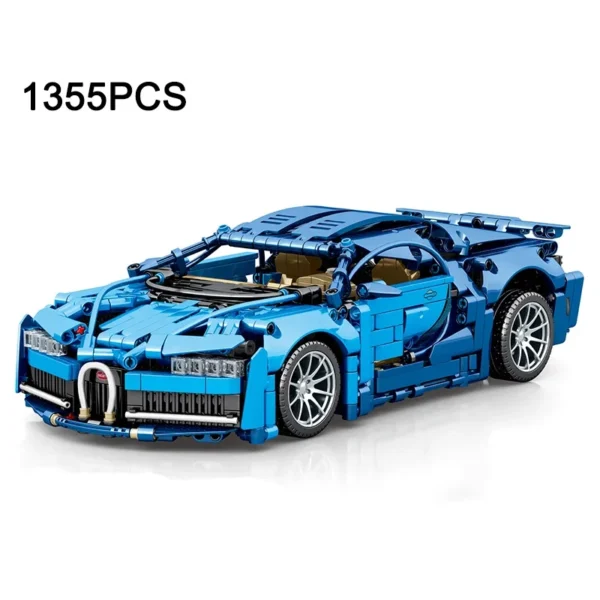 Bugattied Sports Racing Car Building Blocks Lamborghinied - Image 4