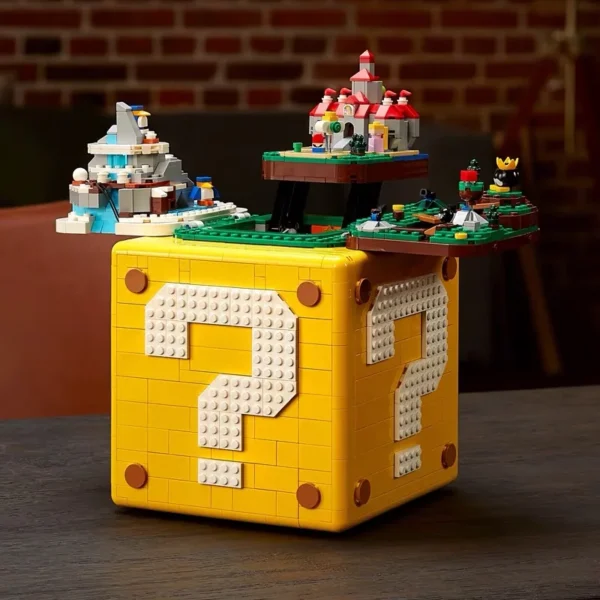 Question Block Building Bricks Compatible With 71395 - Image 4