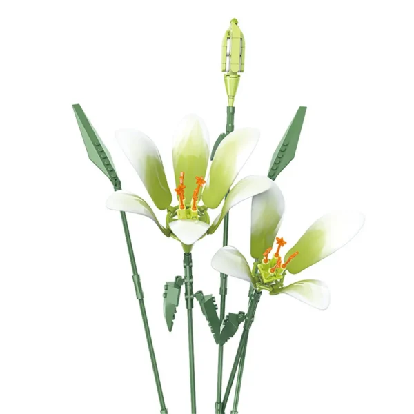 Tulip Home Decoration Ornaments Building Blocks Bricks - Image 6