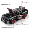 Technical Ford Mustang Hoonicorn Car Building Blocks - Image 4