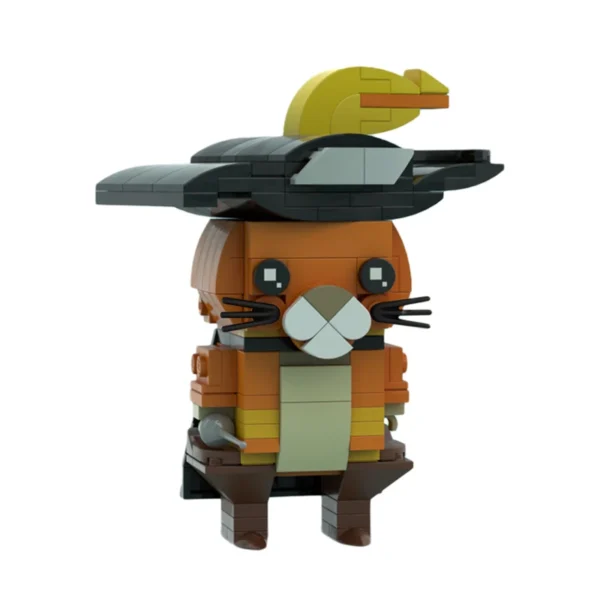 Movie Shreked Animation The Cats  Boots Brickheadz Building Blocks - Image 2