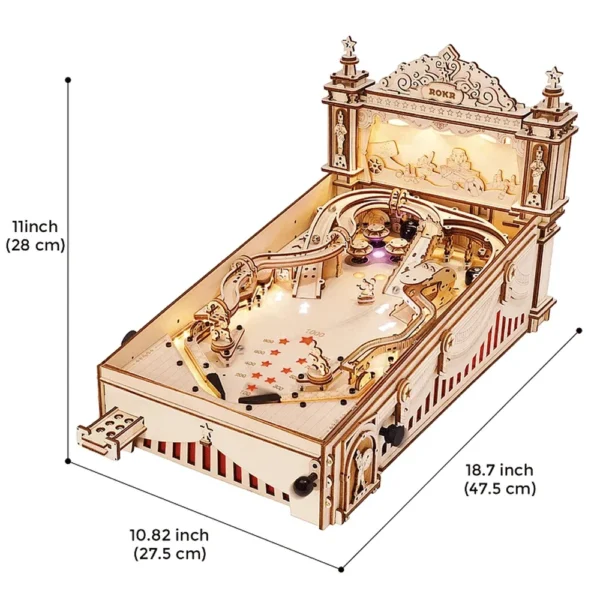 Pinball 3D Wooden Puzzle - Image 6