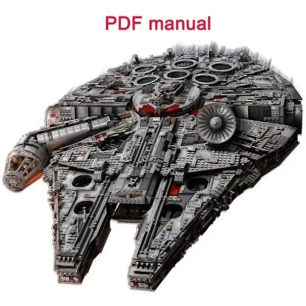 Millennium Ship Falcon Building Blocks Compatible 75192 05132 - Image 6