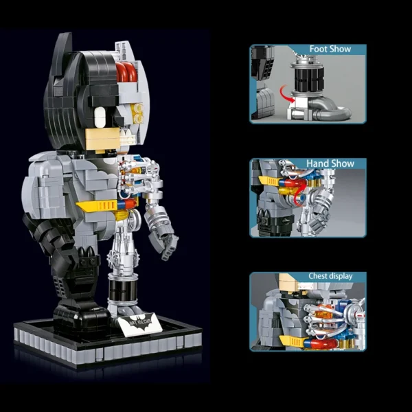 Mechanical Armor Robot Building Blocks High-Tech Bricks Toy Collectible - Image 3