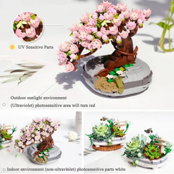 Bonsai Building Block Flower - Image 4