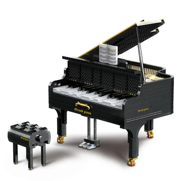 Musical Instrument Piano Building Blocks Model - Image 7