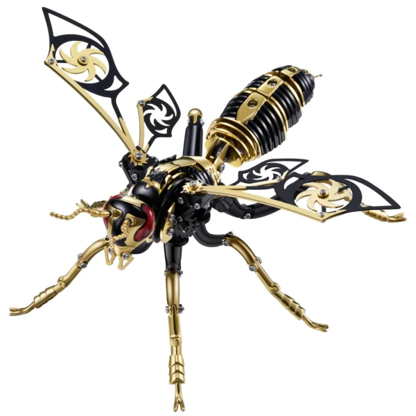 Punk 3D Wasp Stainless Steel Model Adult Assembly Kit - Image 9