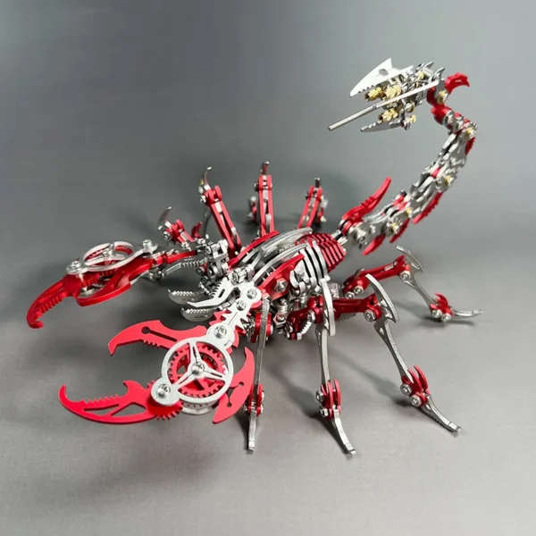 3D Scorpions Metal Puzzle Steampunk Mechanical Scorpion Model Kit - Image 7