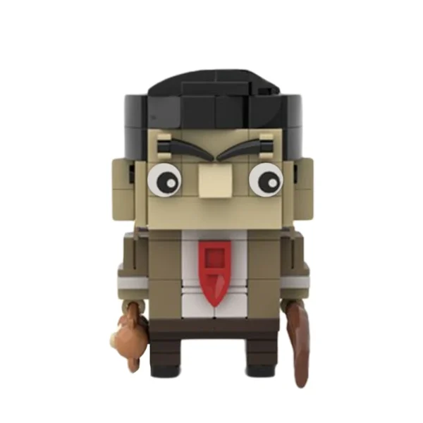 Brickheadz Mr. Beans Green Mini Car Building Block - Image 9