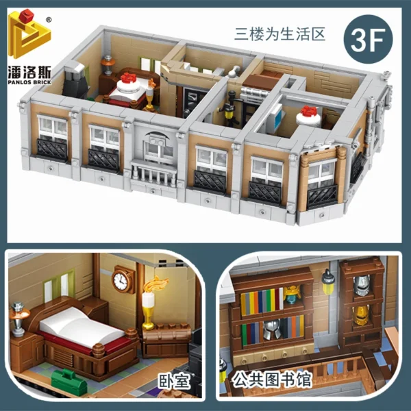 Model With Led 613001 MOC-30628 Doctor Strange's Sanctorum Sanctum Building Blocks Bricks - Image 3