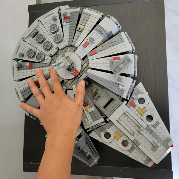 Millennium Star Plan Falcon Spaceship Building Blocks - Image 4