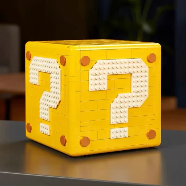Question Block Building Bricks Compatible With 71395 - Image 3