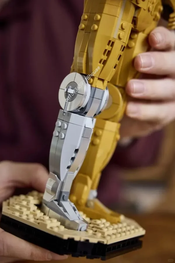 Moc 1140pcs Star Battle C-3PO Droid Figure - Image 5