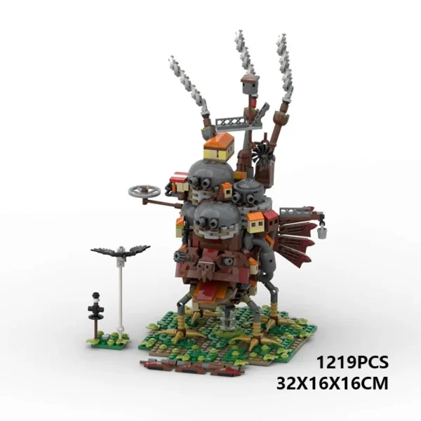 Howl'S Moving Castle City Anime Blocks 1200pcs - Image 7