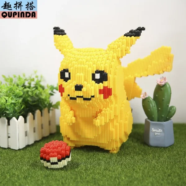 Pikachu With Pokeball Building Blocks 5210pcs - Image 3