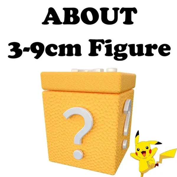 Pokemon Mystery Box Pikachu Charizard Gengar Lucky 10-30cm Large Figures Boxes The Best Surprise - Image 9