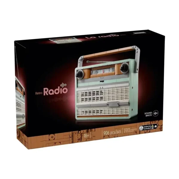Retro radio model brick - Image 2