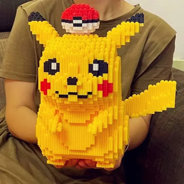 Pikachu With Pokeball Building Blocks 5210pcs