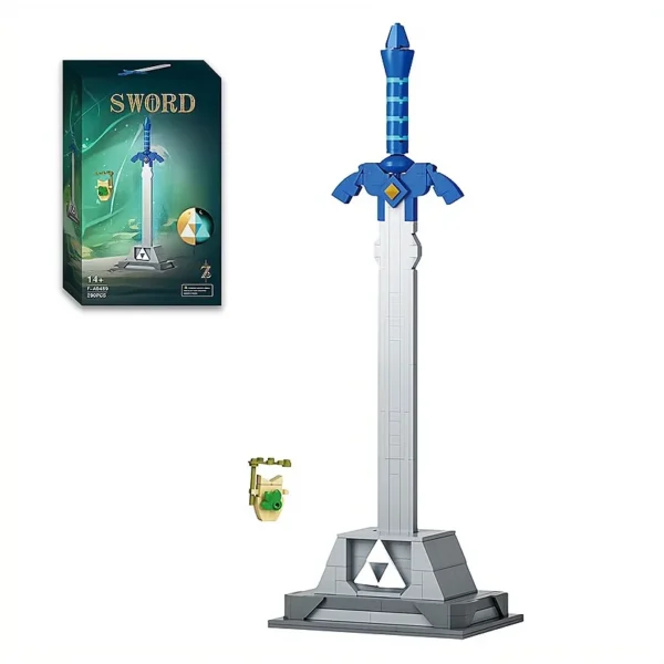 Master Sword Creative Building Block Toy Set (290PCS) - Image 7