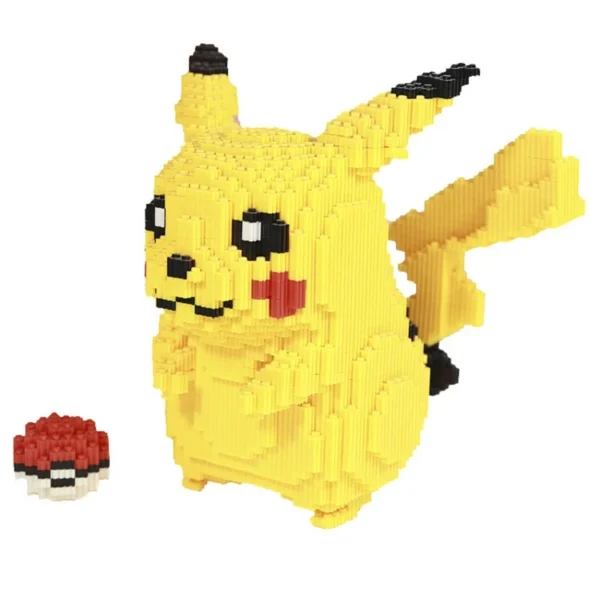 Pikachu With Pokeball Building Blocks 5210pcs - Image 5