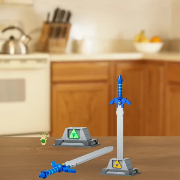 Master Sword Creative Building Block Toy Set (290PCS) - Image 2