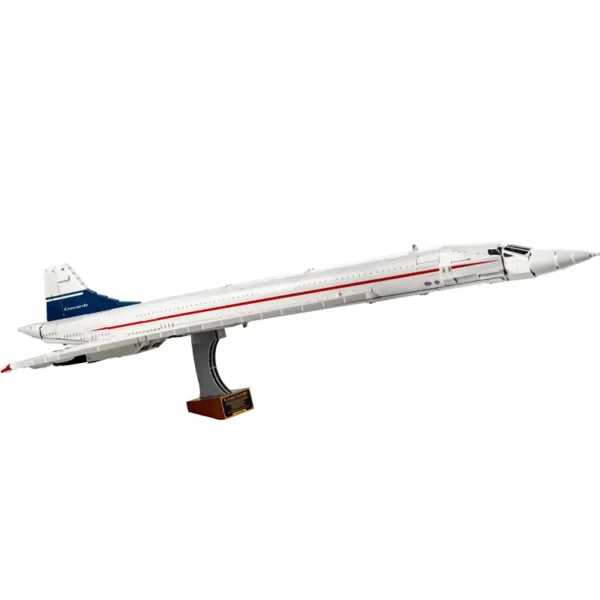 Concorde Airbus Famous Supersonic Commercial Passenger Airplane Model Building Blocks Toys For Kids Gifts - Image 5