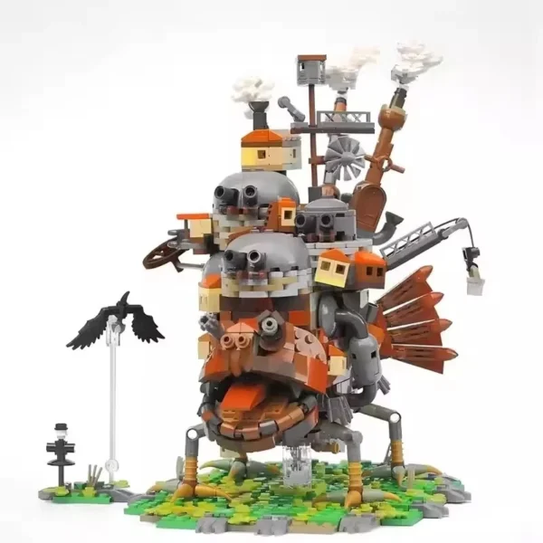 Howl'S Moving Castle City Anime Blocks 1200pcs - Image 2