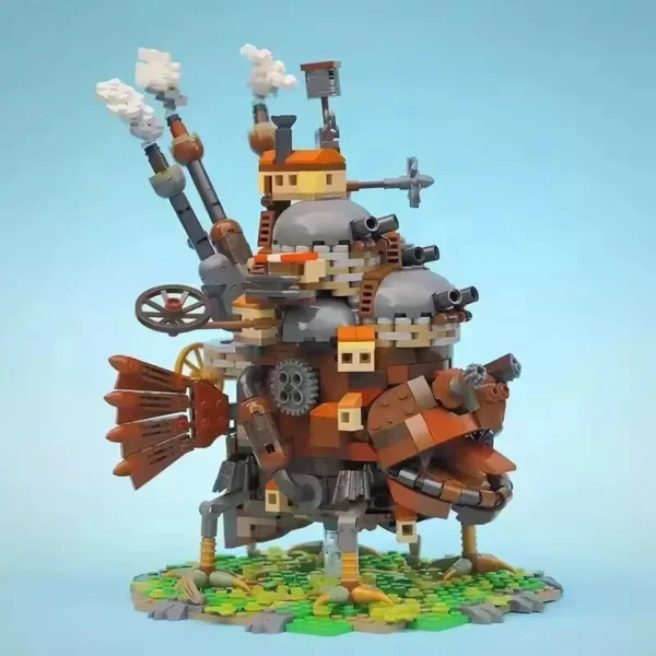 Howl'S Moving Castle City Anime Blocks 1200pcs - Image 4