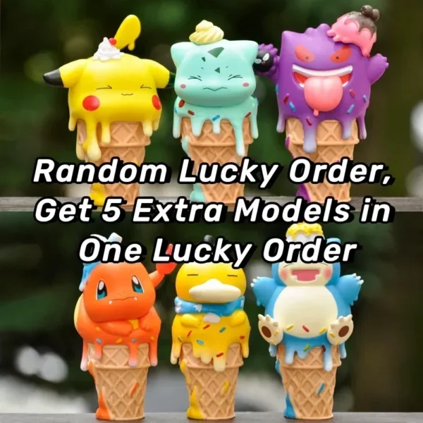 Pokemon Mystery Box Pikachu Charizard Gengar Lucky 10-30cm Large Figures Boxes The Best Surprise - Image 3